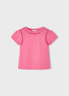 Blusa M/C Bordado Calado Rosa Niña Mayoral M3057 MAYORAL