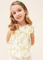 Blusa S/M Estampado Gasa Blanco Niña Mayoral M3136