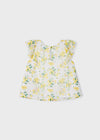 Bluson S/M Estampado Gasa Blanco Niña Mayoral M3136 MAYORAL