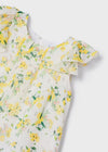 Bluson S/M Estampado Gasa Blanco Niña Mayoral M3136 MAYORAL