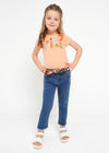 Pantalon Con Cinturon Estampado Skinny Niña Mayoral M3509 MAYORAL