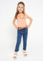 Pantalon Con Cinturon Estampado Skinny Niña Mayoral M3509