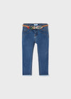Pantalon Con Cinturon Estampado Skinny Niña Mayoral M3509 MAYORAL