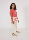 Blusa M/C Flame Rosa Niña Junior Mayoral M6056 MAYORAL
