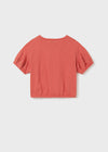 Blusa M/C Flame Rosa Niña Junior Mayoral M6056 MAYORAL