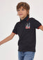 Polo M/C Print Negro Niño Junior Mayoral M6108