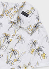 Camisa M/C Estampada Blanco Niño Junior Mayoral M6112 MAYORAL