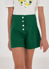 Short Crepe Verde Niña Junior Mayoral M6235 MAYORAL