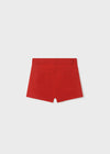 Short De Algodon Rojo Niña Junior Mayoral M6240 MAYORAL