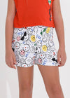 Conjunto Short Estampado Rojo Niña Junior Mayoral M6244 MAYORAL
