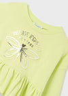 Sudadera Ligera Volante Verde Limon Niña Junior Mayoral M6429 MAYORAL
