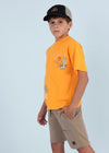 Conjunto Algodon Gorra Naranja Niño Junior Mayoral M6653 MAYORAL