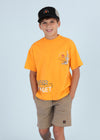 Conjunto Algodon Gorra Naranja Niño Junior Mayoral M6653 MAYORAL