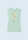 Vestido Con Short De Algodon Surf Niña Junior Mayoral M6848 MAYORAL