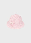 Gorro De Guipiur Bordado Rosa Bebe Niña Mayoral M10409 MAYORAL
