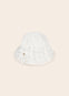 Gorro De Guipiur Bordado Hueso Bebe Niña Mayoral M10409
