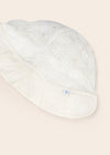 Gorro De Guipiur Bordado Hueso Bebe Niña Mayoral M10409 MAYORAL