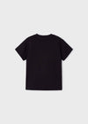 Playera M/C "Paradise" Negro Niño Mayoral M3020 MAYORAL