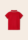 Polo M/C Pique Elastico Rojo Niño Mayoral M3148 MAYORAL