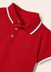 Polo M/C Pique Elastico Rojo Niño Mayoral M3148 MAYORAL