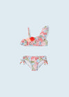 Bikini Asimetrico Salmon Niña Mayoral M3788 MAYORAL