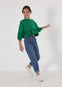 Pantalon Cropped Mezclilla Slouch Junior Niña Mayoral M6584