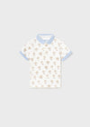 Polo M/C Estampado Palmeras Bebe Niño Mayoral M1106 MAYORAL