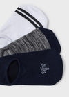 Set 3 Calcetines Invisibles Marino Mayoral M10467 MAYORAL