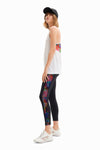 Leggings Sport Contraste Lateral T-Grande Dama Desigual 23Swkk03 DESIGUAL