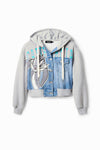 Sudadera Ligera Bugs Bunny Gris Claro Dama Desigual 23Swsk19 DESIGUAL