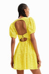 Vestestido Amarillo Mod. 23Swvw85 Desigual DESIGUAL