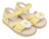 Huarache Yute Flor Amarillo Niña Mayoral M41456 MAYORAL