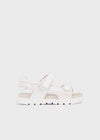 Huarache Glitter Blanco Niña Mayoral M43457 MAYORAL