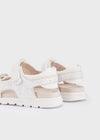 Huarache Glitter Blanco Niña Mayoral M43457 MAYORAL