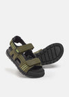 Huarache Ajustable Velcro Verde Militar Niño Mayoral M43479 MAYORAL