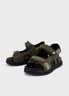 Huarache Ajustable Velcro Verde Militar Niño Mayoral M43479 MAYORAL