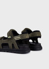 Huarache Ajustable Velcro Verde Militar Niño Mayoral M43479 MAYORAL