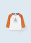 Playera Para Agua M/L Con Proteccion Uva Naranja Bebe Niño Mayoral M1031