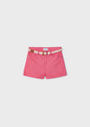 Short Con Cinturon Cintura Ajustable Rosa Niña Mayoral M234 MAYORAL