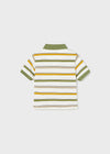 Polo M/C Rayas Verde Amarillo Bebe Niño Mayoral M1103 MAYORAL