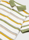 Polo M/C Rayas Verde Amarillo Bebe Niño Mayoral M1103 MAYORAL