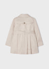 Gabardina Tablas Almendra Niña Mayoral M3446 MAYORAL