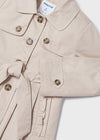 Gabardina Tablas Almendra Niña Mayoral M3446 MAYORAL