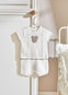 Conjunto Short Tejido Beige Bebe Mayoral M1251