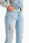 Pantalon Bugs Desigual Denim Light M23Swdd50 DESIGUAL