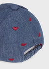 Gorra Corazones Mezclilla Bebe Mayoral 9609 MAYORAL