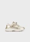 Tenis Oro-Beige Niña Mayoral 43427 MAYORAL