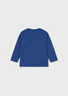 Playera M/L Play "Space" Azul Rey Bebe Niño Mayoral M2014 MAYORAL