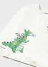 Playera M/L Play "Dragon" Beige Bebe Niño Mayoral M2017 MAYORAL