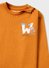 Playera M/L "Weather" Naranja Bebe Niño Mayoral M2020 MAYORAL